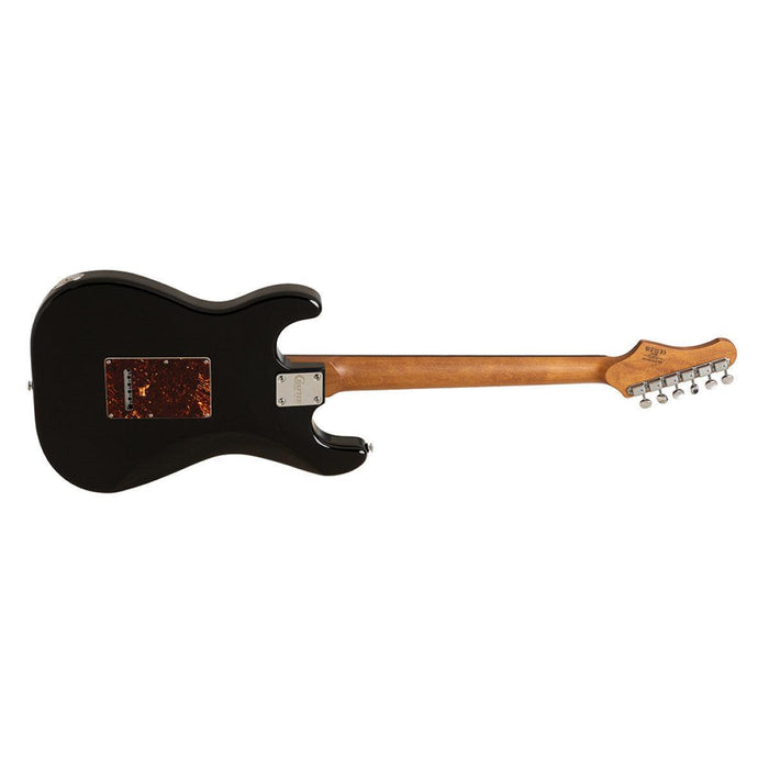 Crafter CREMA SVVSR CB Crema Series S-type Elguitar – Solid Body | Cosmic Black + Gigbag