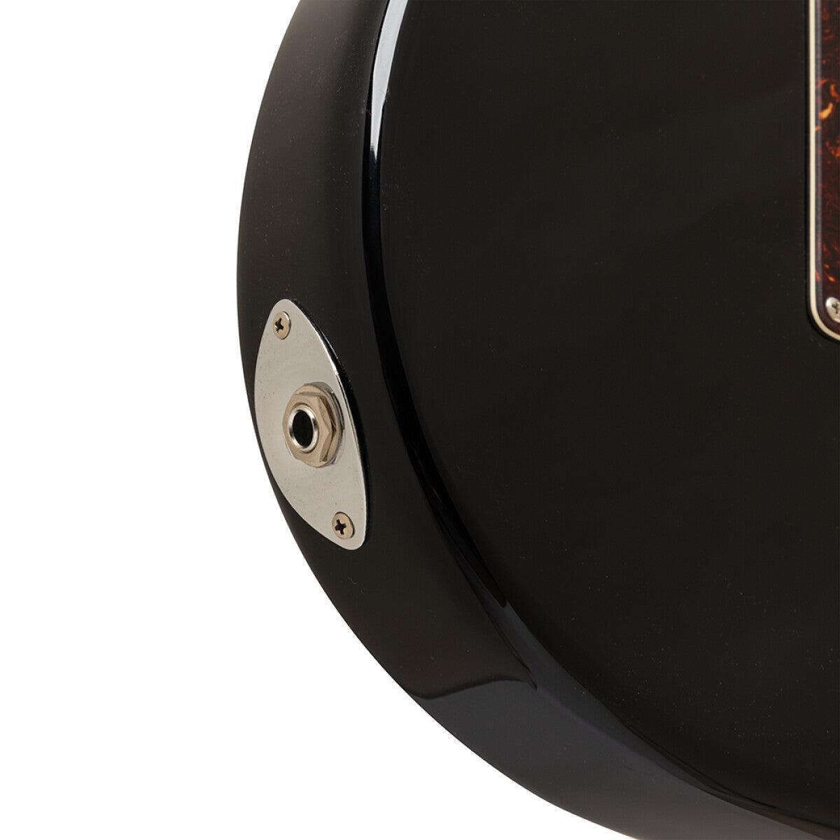 Crafter CREMA SVVSR CB Crema Series S-Type Electric Guitar – Solid Body | Cosmic Black + Gigbag 