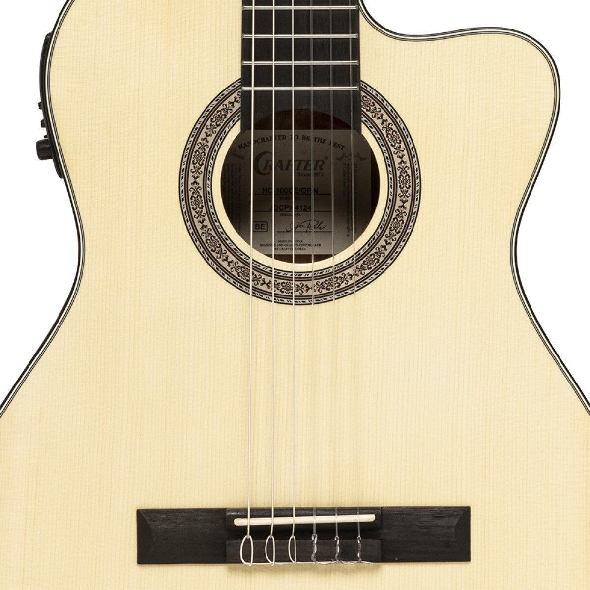Crafter HC100-CE-N Silver series 100, classical electric guitar