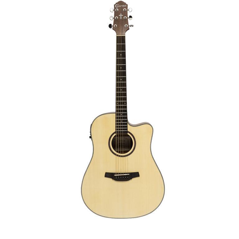 Crafter HD100-CE-N Dreadnought E/A guitar med cutaway
