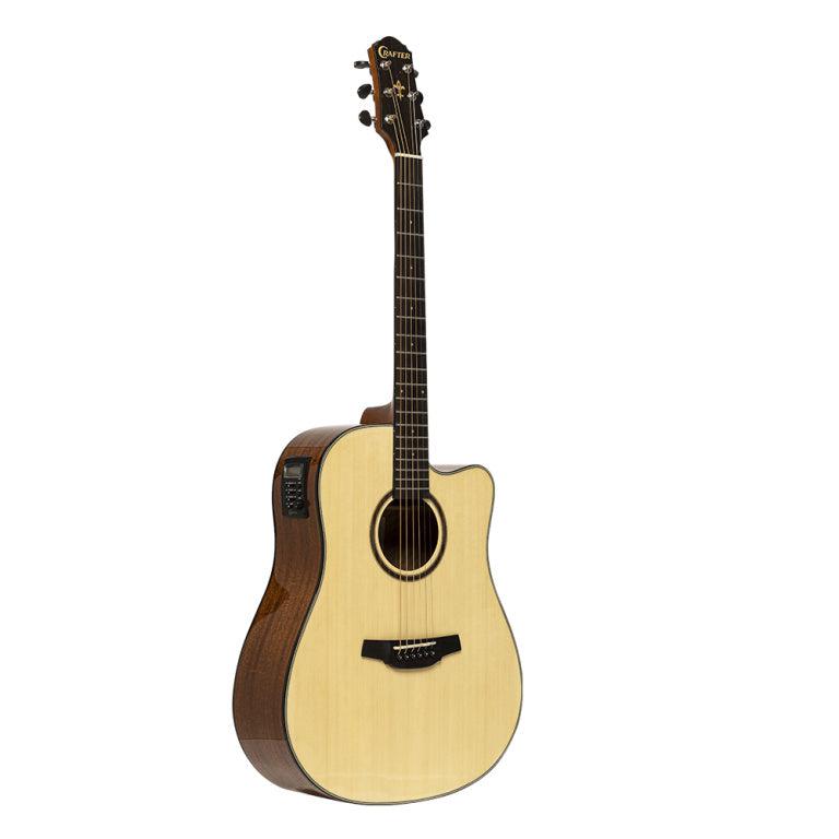 Crafter HD250-CE-N Dreadnought E/A guitar with cutaway
