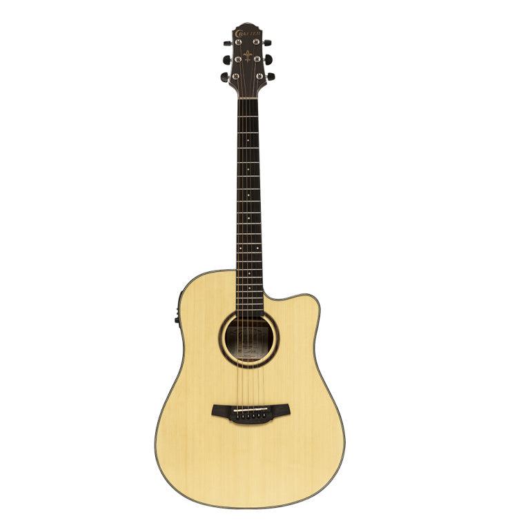 Crafter HD250-CE-N Dreadnought E/A guitar with cutaway