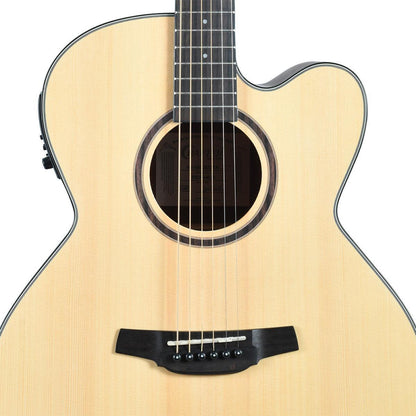 Crafter HJ100-CE-N JUMBO – Acoustic-Electric Guitar with Cutaway