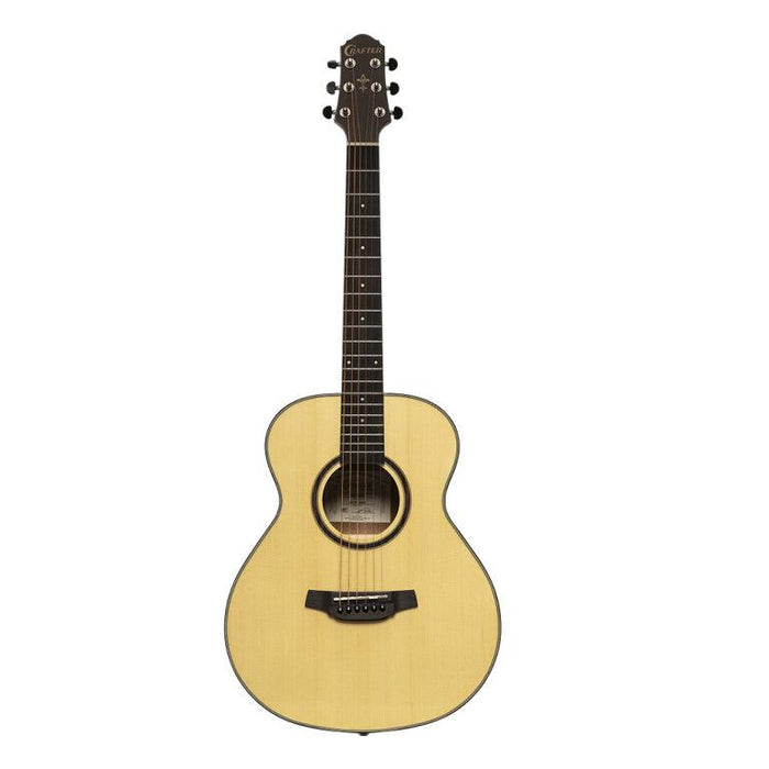 Crafter HM250-N  Mini 3/4 acoustic guitar med Engelmann gran dæk