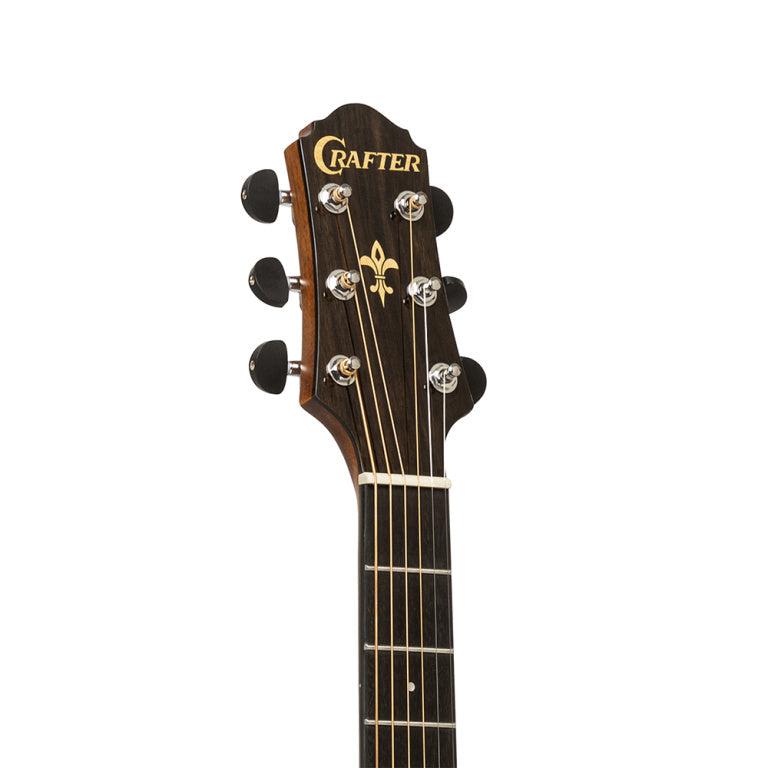 Crafter HT250-CE-N Orchestra electric-acoustic guitar with laminated spruce top