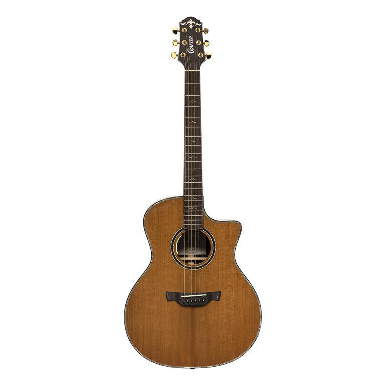 Crafter LX G-2000CE High-End Grand auditorium guitar with solid spruce top and LR Baggs Anthem Pick-Up