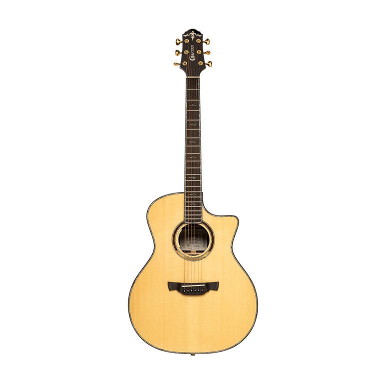Crafter LX G-7000CE Grand Auditorium Acoustic-Electric Guitar with Solid Spruce Top