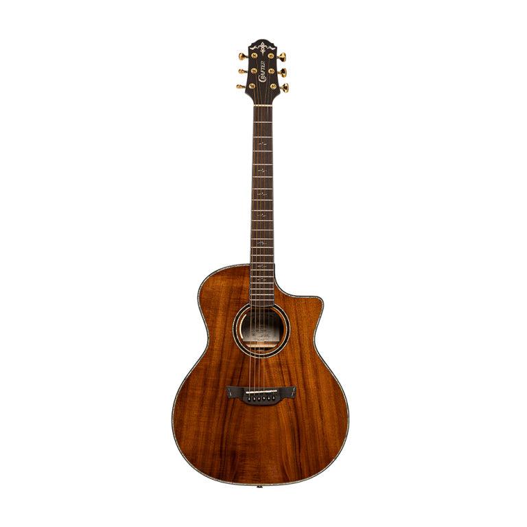 Crafter LX G-9000CE Grand Auditorium Acoustic-Electric Guitar with Solid Koa Top