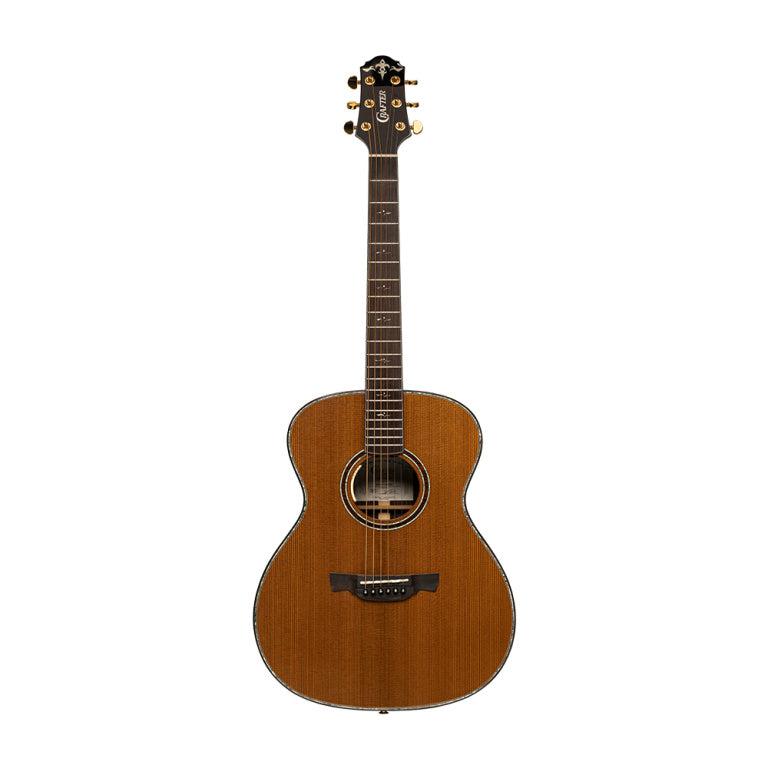 Crafter LX T-2000E High-end orchestra guitar with solid spruce top and and LR Baggs Anthem Pick-Up