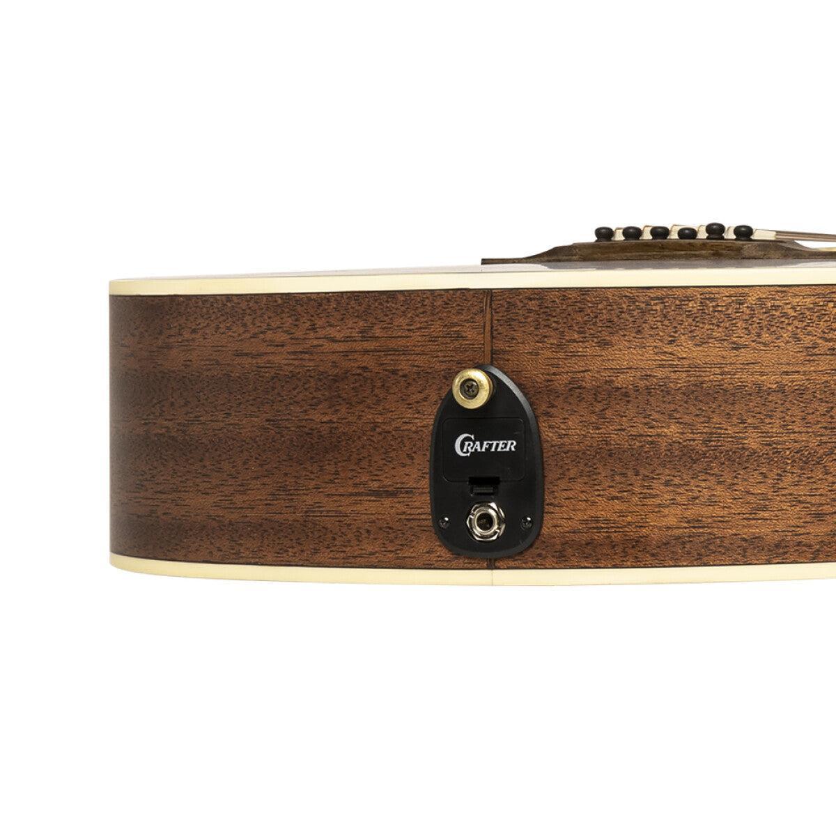 Crafter MIND T-ALPE BR Mind series, Orchestra acoustic-electric guitar with solid spruce