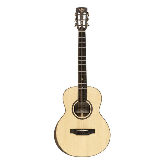 Crafter MINO BK WLN E/A guitar med solid spruce top