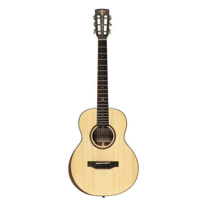 Crafter MINO KOA E/A guitar med solid spruce top