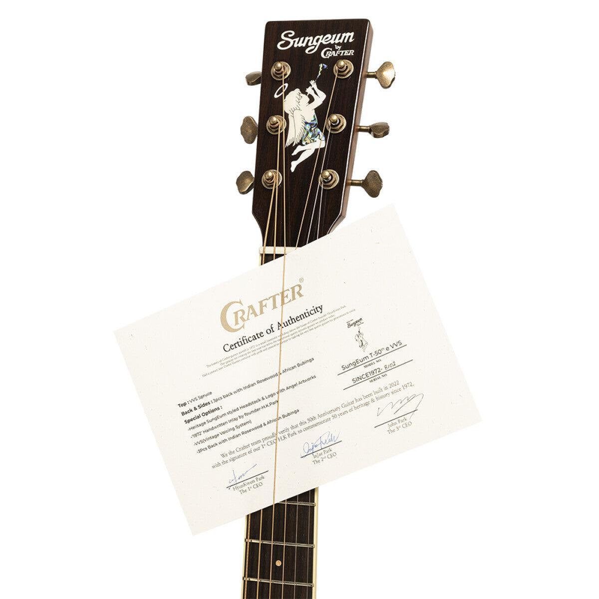 Crafter Mind ALK Orchestra Acoustic-Electric Guitar – Solid Flamed Acacia | Made in Korea 