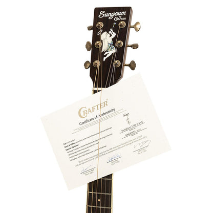 Crafter Mind ALK Orchestra Acoustic-Electric Guitar – Solid Flamed Acacia | Made in Korea 