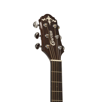 Crafter PK G-MAHO CE Anniversary series, mahogany grand auditorium acoustic-electric guitar with solid spruce top