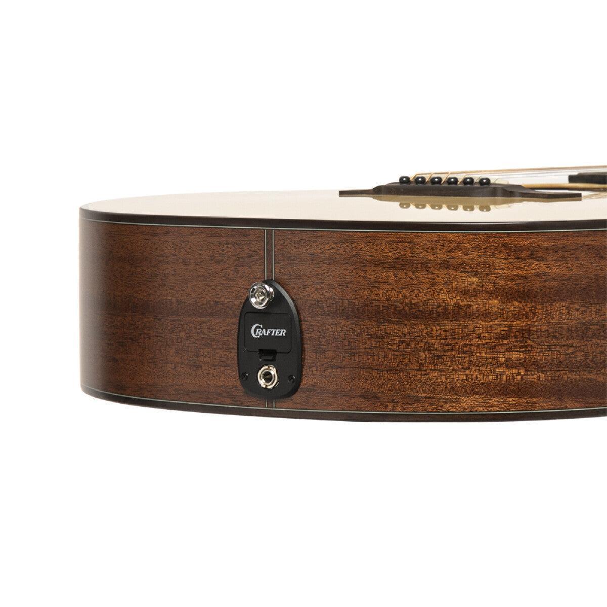 Crafter PK G-MAHO CE Anniversary series, mahogany grand auditorium acoustic-electric guitar with solid spruce top