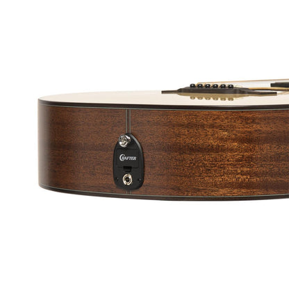 Crafter PK G-MAHO CE Anniversary series, mahogany grand auditorium acoustic-electric guitar with solid spruce top