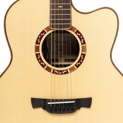 Crafter STG J16CE PRO Jumbo guitar m/massiv gran dæk og DS-2 Preamp system