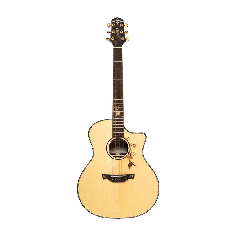 Crafter TB G-1000CE Grand auditorium E/A guitar with solid spruce top - 50th anniversary model