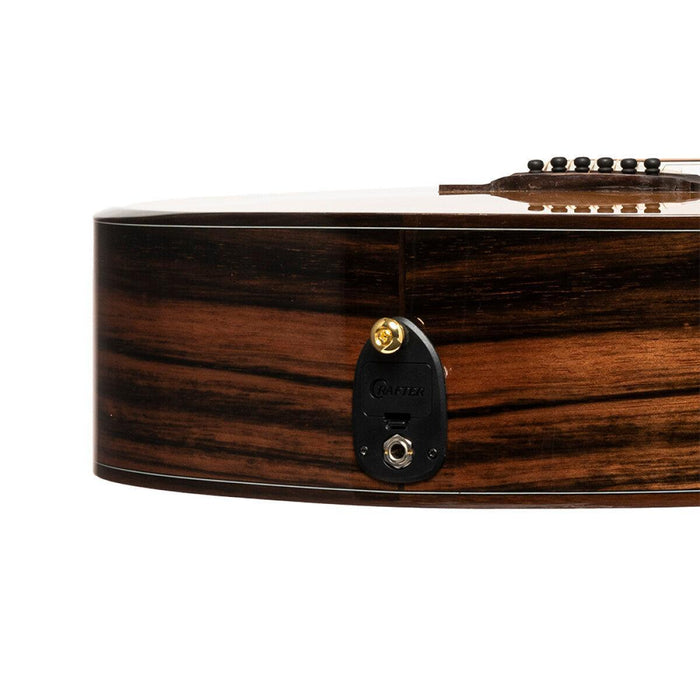 Crafter VL D22CE VVS Cutaway Dreadnought Akustisk-Elektrisk Guitar med Massivt VVS Grantræsdæk