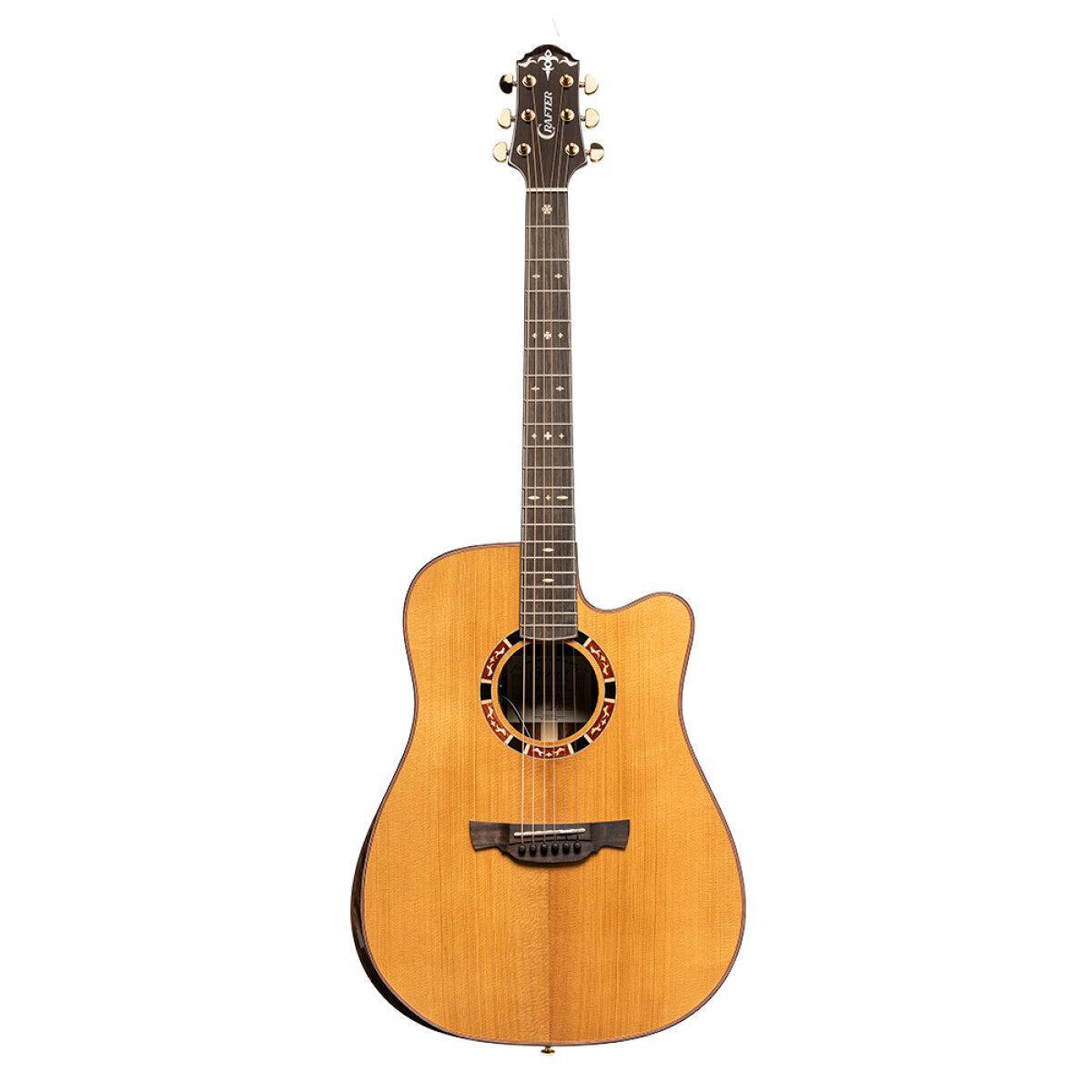 Crafter VL D22CE VVS Cutaway Dreadnought Acoustic-Electric Guitar with Solid VVS Spruce Top