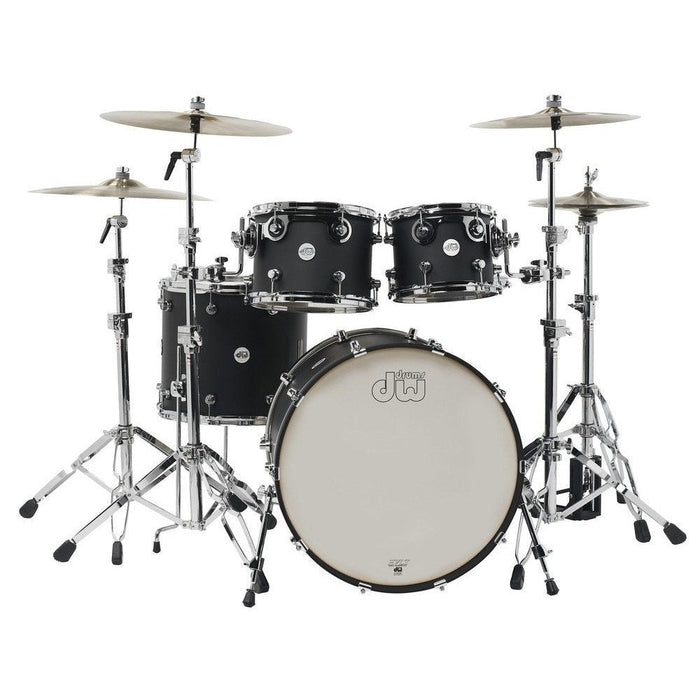 DW Drum Shell set Design Black Satin DDLG2214BL