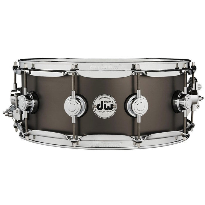 DW Snare Drum Satin Black over Brass 14x5.5" DRVD5514SVCBK