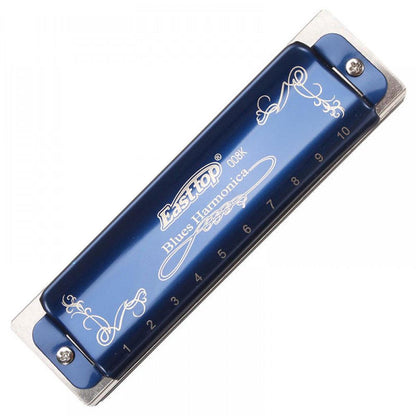 Easttop Blues harmonica T008K V2 Blue - Tone C