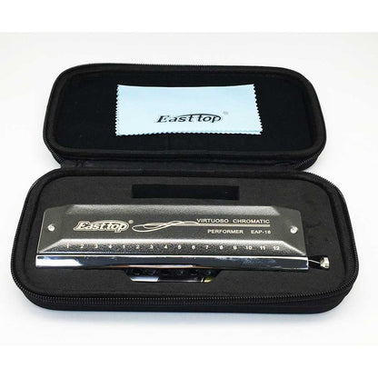 Easttop Kromatisk mundharmonika EAP-16 Performer - 16 huls