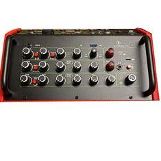 Ellipse 120W batteridreven forstærker og taske - Q3 rød