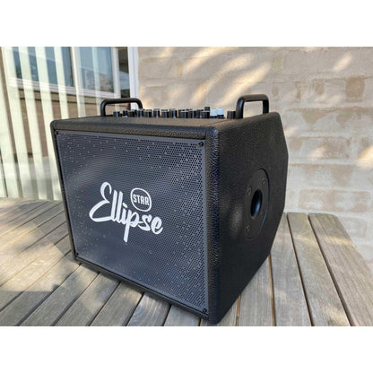 Ellipse 240W batteridreven forstærker og taske - Q2 sort