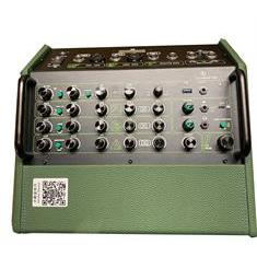 Ellipse 240W batteridreven guitar forstærker og taske - Q2 Grøn