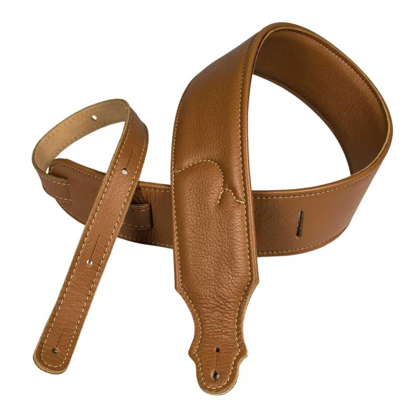 Franklin Polstret Guitarrem - Karamel farvet - 10C-CA-N