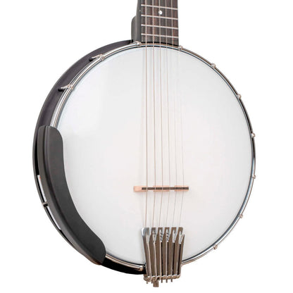 GOLD TONE AC-6 MINI 6-string open back banjo – short scale | Incl. bag 