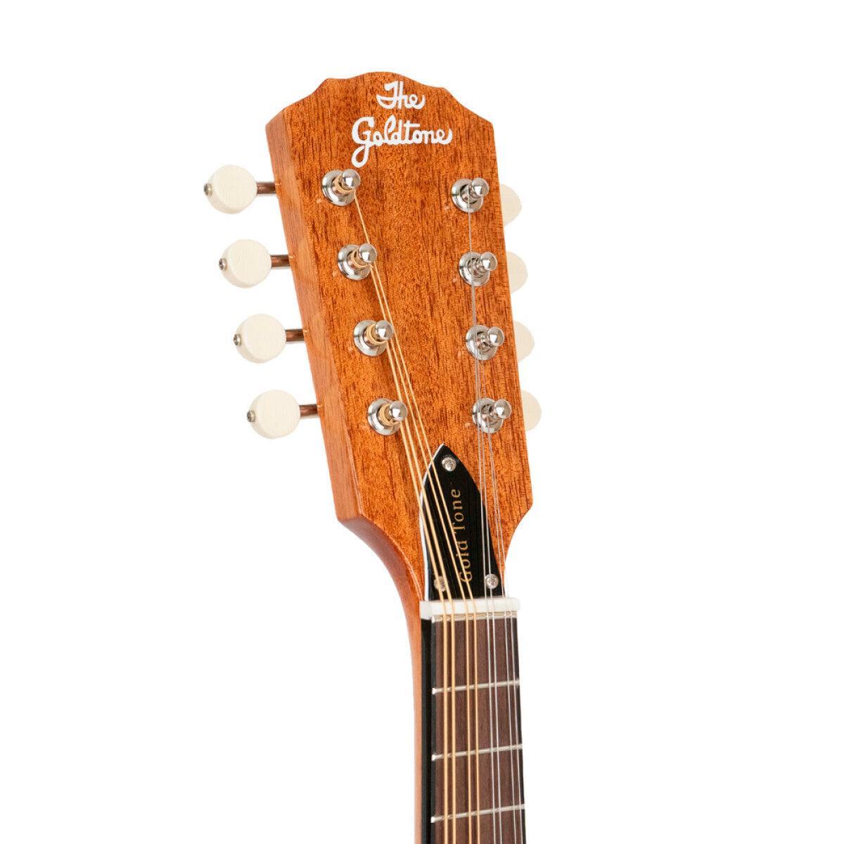 GOLD TONE GM-10 Frypan-style mandolin – solid construction | Incl. case 