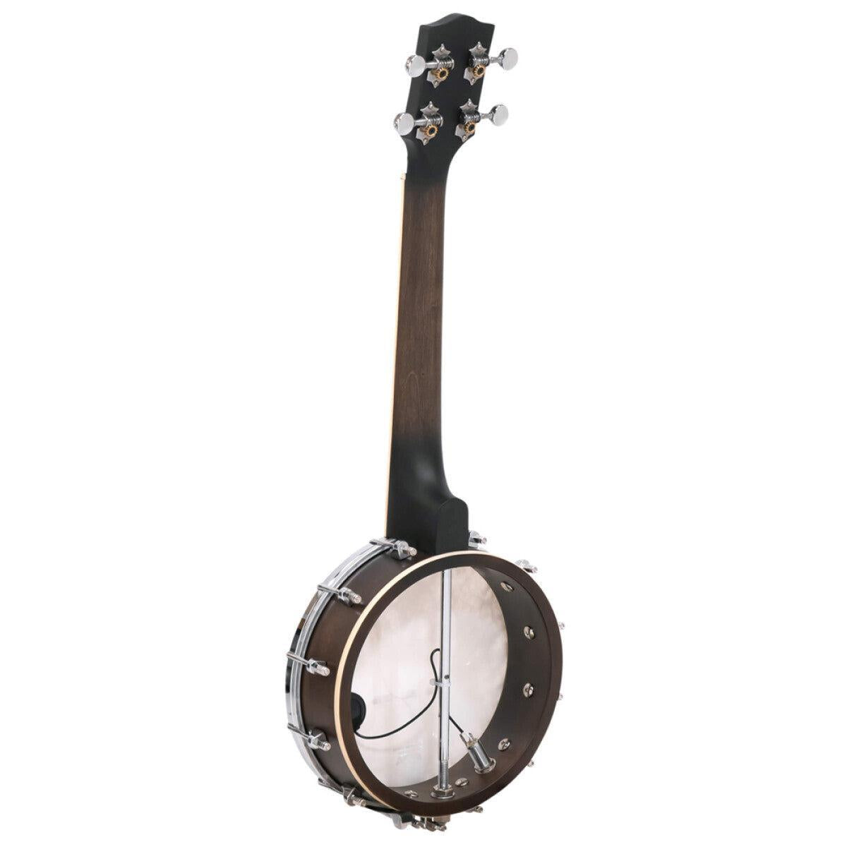 Gold Tone BU-1 4-String Open Back Concert Banjo-Ukulele with Pickup and Bag 