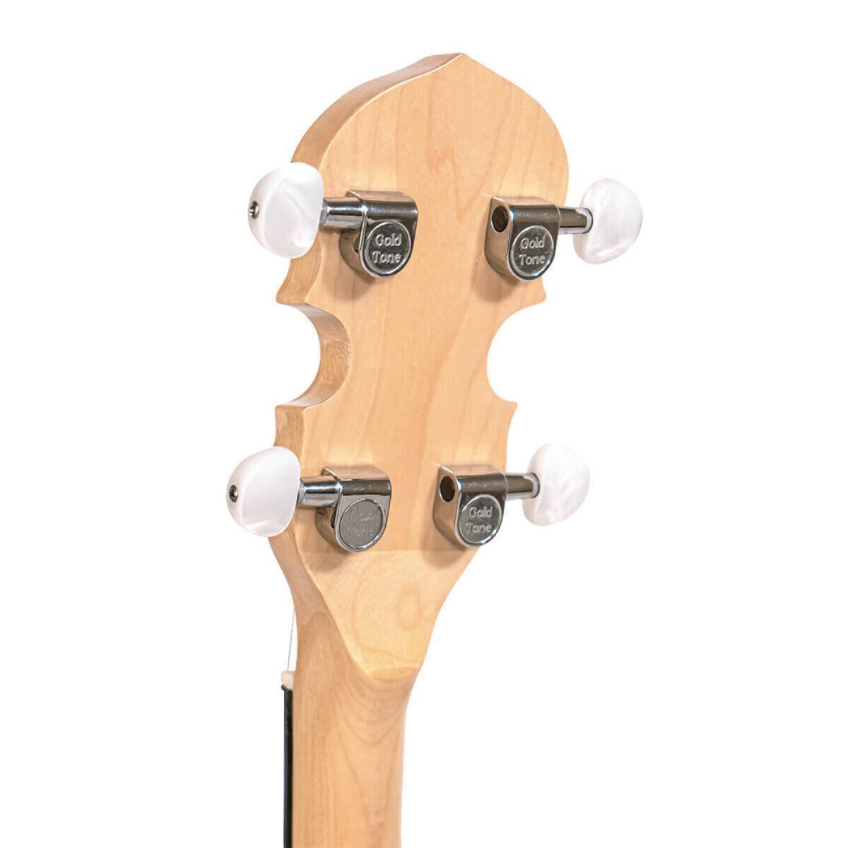 Gold Tone CC-PLECTRUM 4-string Cripple Creek Plectrum banjo with resonator 