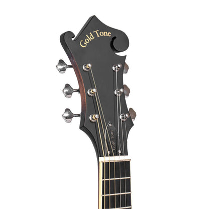 Gold Tone F-6 6-string Guitar Mandolin with F-style Body, Pickup and Hard Case 