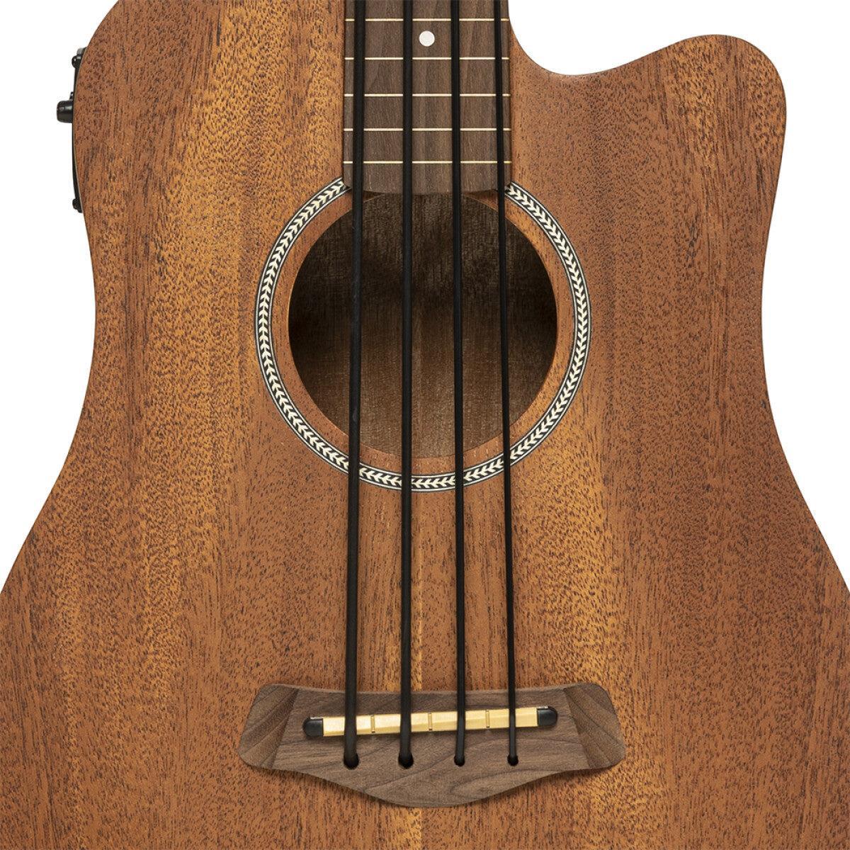 Gold Tone M-BASS 23" Akustisk-Elektrisk Mikrobas med Mahogni-Top og Taske Inkluderet