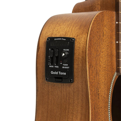Gold Tone M-BASS 23" Akustisk-Elektrisk Mikrobas med Mahogni-Top og Taske Inkluderet