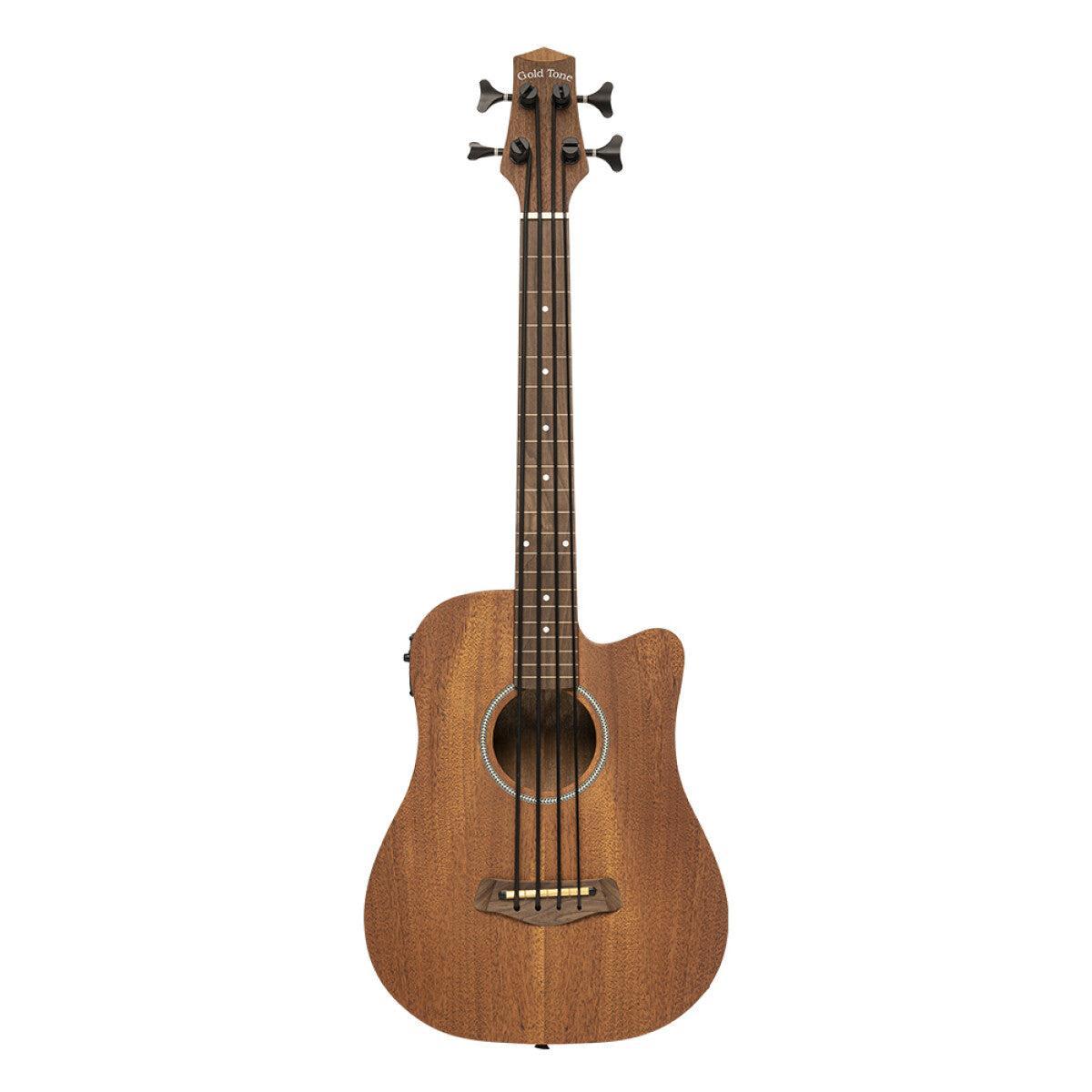 Gold Tone M-BASS 23" Akustisk-Elektrisk Mikrobas med Mahogni-Top og Taske Inkluderet