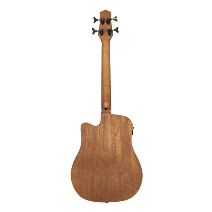 Gold Tone M-BASS25 25" akustisk-elektrisk mikrobas med mahognitop og taske inkluderet