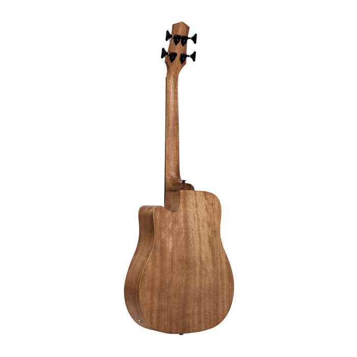 Gold Tone M-BASS25/FL 25" fretless akustisk-elektrisk mikrobas med taske – mahogni