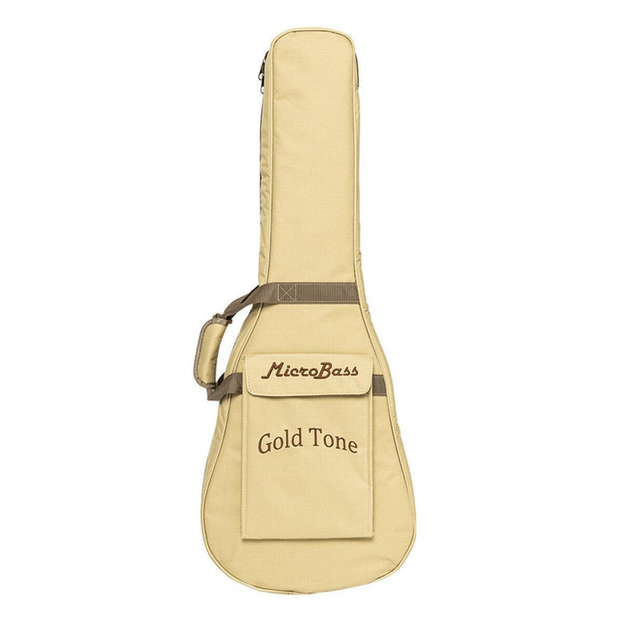 Gold Tone M-BASS/FL 23" Fretless Akustisk-Elektrisk Mikrobas med Mahogni-Top og Taske