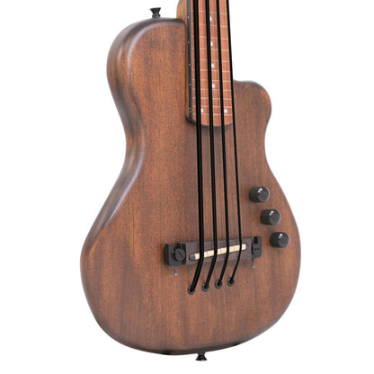 Gold Tone ME-BASS/FL 23" Fretless Electric Micro Bass – Mahogany Top | Inkl. taske