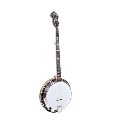 Gold Tone OB-150WF 5-strenget bluegrass-banjo med bred hals og kasse – Vintage brown satin