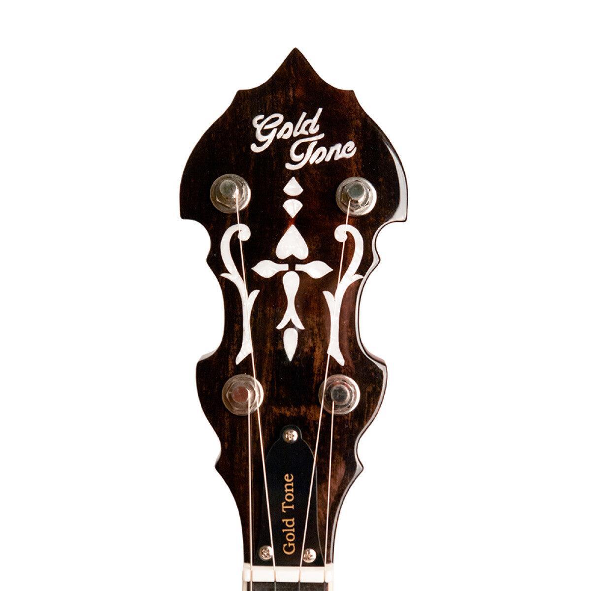 Gold Tone OB-3 Prewar model banjo med resonator og case inkluderet