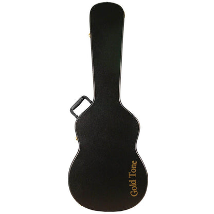 Gold Tone PBS-D Paul Beard Signature-Series Deluxe resonator guitar med kvadratisk hals og massivt flammeløn