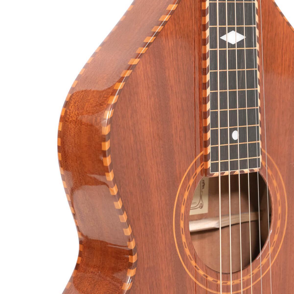 Gold Tone SM+ Weissenborn guitar with solid mahogany deck and hard case 