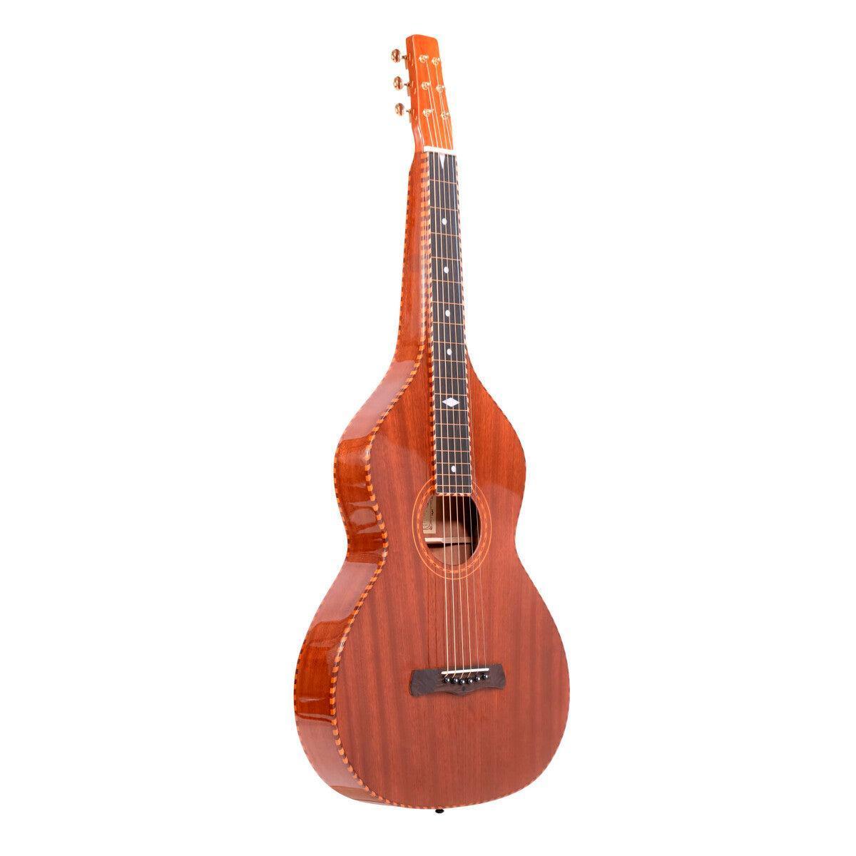 Gold Tone SM+ Weissenborn guitar with solid mahogany deck and hard case 